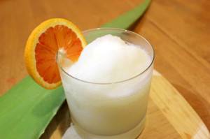 Aloe Vera Lemonade with Orange